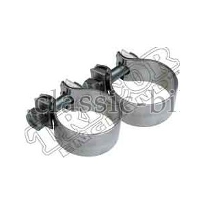 70-5874   Pair of 1 1/2" Exhaust pipe clips 