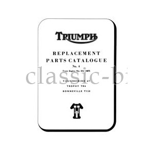 1966 Triumph unit 650cc parts katalog