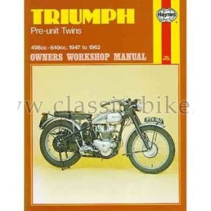 Haynes, Triumph pre-unit