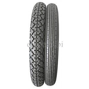 Pair of Servis Classic Motorcycle Tyres 1 sæt