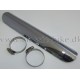 Universal Chrome Heat Shield, 12" lang.