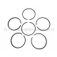 T 120  Piston Ring Set - Eng. STD 71mm 