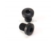  MIRROR BLANKING PLUGS, BLACK FINISH, par